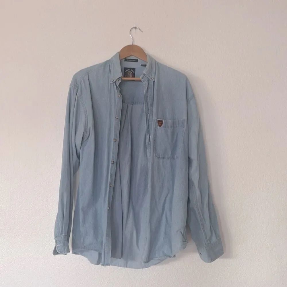 Denim oversized button up - Picture 3 of 5